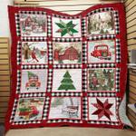 red truck christmas jfj11878 3d customized quilt 2707 d2313063