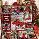 red truck christmas jfj11879 3d customized quilt 2707 d2313936