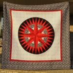 red white and black mariner compass quilt tdhgd d2388836