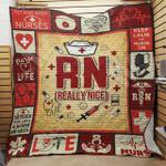 registered nurse rn quilt blanket dhc06021315td d2358338