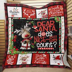 Reindeer Baby Christmas JFJ11915 3D Customized Quilt 2707