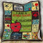 retired teacher cl18100616mdq quilt blanket d2357415