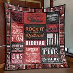 rock it like a redhead quilt blanket th19 quilt d2322974