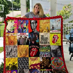 Rolling Stones Albums Cover Poster Quilt 2