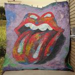 rolling stones quilt blanket d2354806