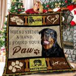 rottweiler blc1 3d customized quilt d2312784