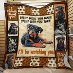 rottweiler dog quilt blanket dhc0102484td d2379671