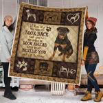 rottweiler dogs beside you blanket quilt d2317876