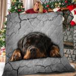 rottweiler the lovers x0601 3d customized quilt d2314693