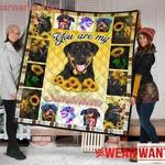 rottweiler you are my sunshine sunflower quilt tdhge d2388981
