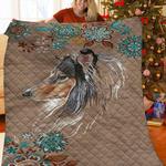 rough collie jfj12106 3d customized quilt 2707 d2314903