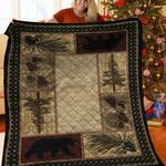 rustic bear jfj12147 3d customized quilt 2707 d2314897