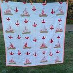 sailboat anchor quilt tdhxi d2388860