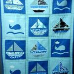 sailboat cla210685 quilt blanket d2380417