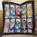 sailor moon sailors star border blanket th0907 quilt d2356776