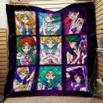 sailor moon sailors transformation galaxy blanket th0907 quilt d2357392