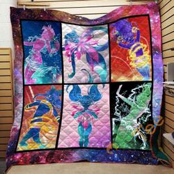 Sailor Moon Transformation Galaxy Border Blanket TH0509 Quilt