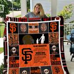 san francisco giants to my daughter love dad quilt d2387109