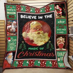 Santa Christmas JFJ12224 3D Customized Quilt 2707