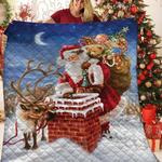santa claus and reindeer jfj12229 3d customized quilt 2707 d2314325