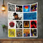 santana album covers quilt blanket d2350157