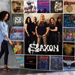saxon albums cover poster quilt d2385585