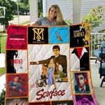 scarface poster quilt blanket 01 d2346687