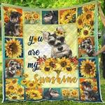 schnauzer dog sunflower quilt tdhyr d2389360