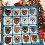 schnauzer jfj12267 3d customized quilt 2707 d2313180