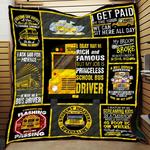 school bus jfj12280 3d customized quilt 2707 d2313052