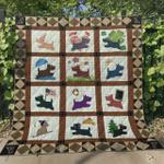 scottish terrier ht290539 quilt blanket d2356936