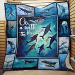 sea go with the flow quilt blanket great customized blanket gifts for birthday christmas d2349175
