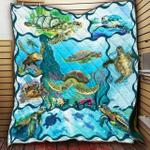 sea turtle swimming zla nta020398 3d customized quilt d2314832
