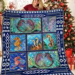 seahorse jfj12369 3d customized quilt 2707 d2314132