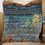 seahorse to my child kisses mom quilt tdhid d2388565