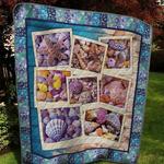 seashell p040407 quilt blanket quilt d2321824