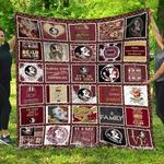 seminoles quilt blanket beeqt5102 quilt d2323616