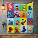 sesame street 3 quilt blanket d2354897