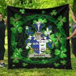 sheehy or mcsheehy ireland irish celtic shamrock knot circle jfj12495 3d customized quilt 2707