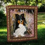 sheltie floral cl10100226mdq quilt blanket d2380912