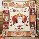 shih tzu dog jfj12571 3d customized quilt 2707 d2315221