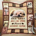 shih tzu dog jfj12573 3d customized quilt 2707 d2313945