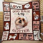 shih tzu dog jfj12575 3d customized quilt 2707 d2312488