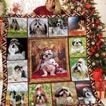 shih tzu jfj12600 3d customized quilt 2707 d2315035