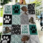 shorthaired pointer kc2509386cl quilt blanket d2318443