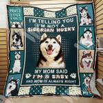 siberian husky dog quilt blanket dhc01021000td d2358191