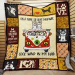 siberian husky dog quilt blanket dhc0102947td d2358127