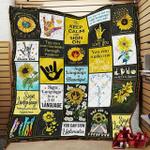 sign language cl30100092mdq quilt blanket d2355590