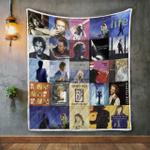 simply red album covers quilt blanket d2354463