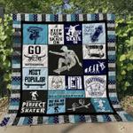 skateboarding nn110632 quilt blanket d2357192